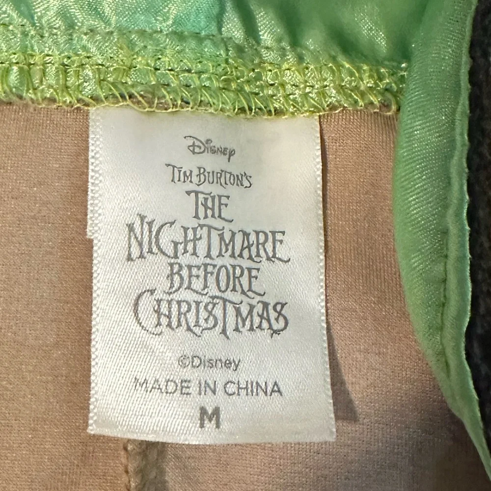 Disney The Nightmare Before Christmas Brown Costume with Green Lining - Picture 2 of 6